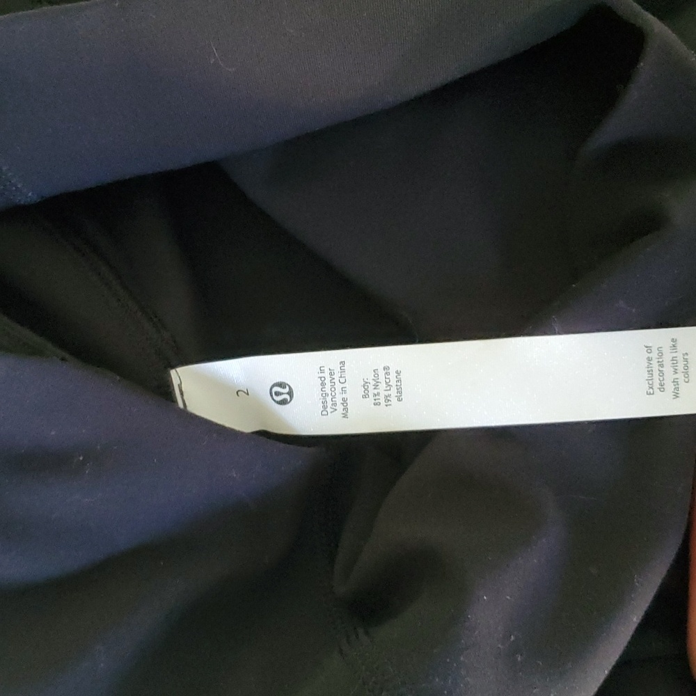 Lululemon size 2 leggings. Brand new, only tried on.